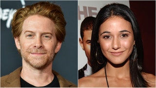 Actor Seth Green went viral with an awesome Instagram post with Emmanuelle Chriqui. Check out the photo. (Credit: Getty Images)