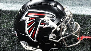 Social media accuses the Falcons of having a Nazi logo. (Credit: Getty Images)