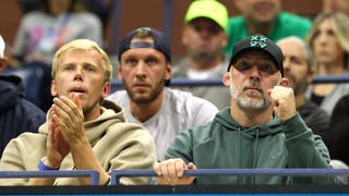 Aryna Sabalenka's Coach Jason Stacy Rocks 'XX-XY' Hat At U.S. Open