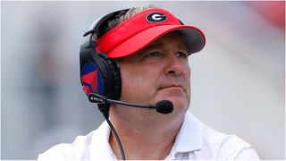 Kirby Smart gave a weak response when talking about Georgia's issues off the field with driving issues. What did he say? (Credit: Getty Images)