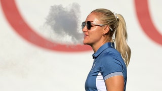 smokin' charley hull fan's lighter smoking cigarette