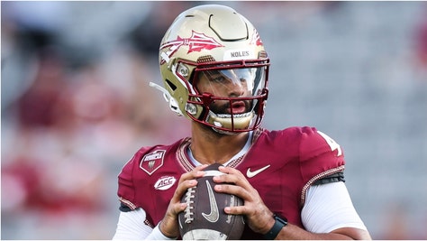 Florida State football coach Mike Norvell made some delusional comments about QB DJ Uiagalelei and the way he prepared. What did he say? Will Uiagalelei be benched? (Credit: Getty Images)