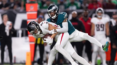 Darius Slay Congratulates Drake London After Getting Cooked On Eagles' Game-Losing Play