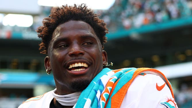 Miami Dolphins WR Tyreek Hill joined CNN host Kaitlan Collins after police released bodycam footage of the incident he faced prior to Sunday's game.