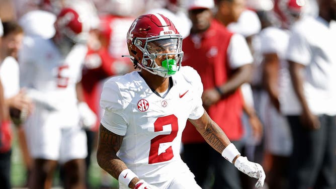 Alabama wide receiver Ryan Williams is 17-years-old and torching the Wisconsin Secondary