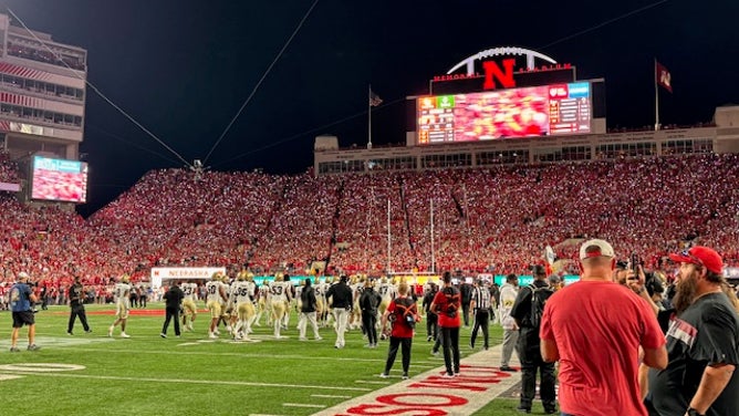 Nebraska humbled Colorado tonight, with the blowout win in Lincoln. 