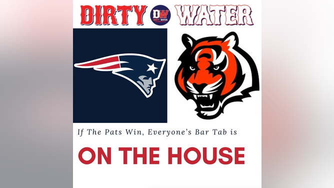 Dirty Water loses thousands on Patriots promo. (Credit: Dirty Water with permission)