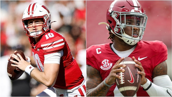 Wisconsin is a major underdog against the Alabama Crimson Tide. What is the spread? Who will win the game? (Credit: Getty Images)