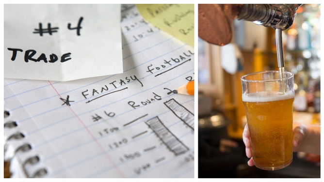 After losing his fantasy football league, a guy has to spend an entire day in a bar and the live updates captivated social media.