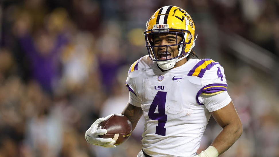 LSU running back John Emery is reportedly lost for the season after tearing his ACL