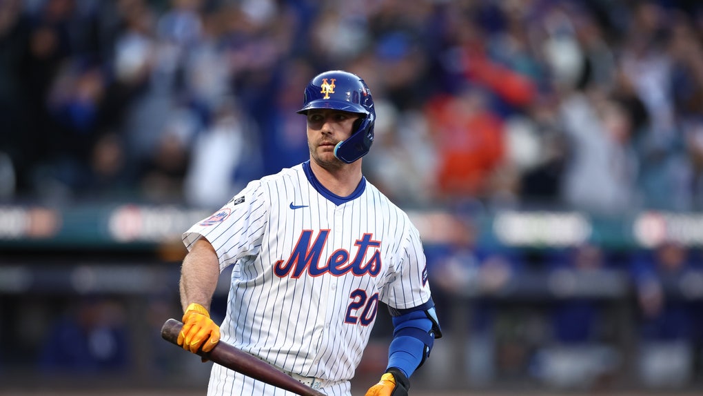 Pete Alonso New York Mets NLCS Los Angeles Dodgers