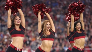 arizona cardinals remove cheerleaders from sideline monday night football chargers