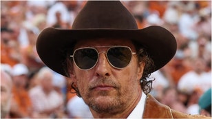 Matthew McConaughey released a statement on Texas fans throwing trash on the field during a loss to Georgia. What did the statement say? (Credit: Getty Images)