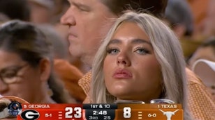 viral blonde texas longhorns fan