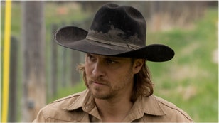 "Yellowstone" star Luke Grimes teased an ending nobody will see coming. What did he say? When does the series return? (Credit: Paramount Network)