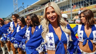 dallas cowboys cheerleaders united states grand prix at the circuit of the americas