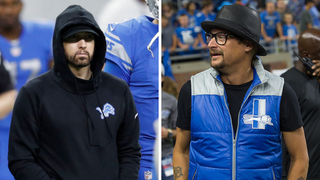 Kid Rock, Eminem Put Politics Aside To Focus On What Really Matters: Detroit Lions Football