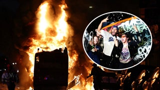 Bus Set On Fire As LA Turns Into Horror Show After Dodgers Win World Series