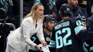 Seattle Kracken assistant coach Jessica Campbell gripped North America on Tuesday when she made NHL history.