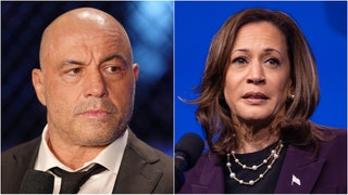 Joe Rogan revealed Kamala Harris has two big demands to do "The Joe Rogan Experience." What are the demands? Will she do the podcast? (Credit: Getty Images)