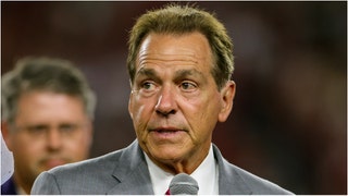 Nick Saban broke his silence on Alabama losing to Vanderbilt with a critically important message for athletes. What did he say? Watch a video of his comments. (Credit: Getty Images)