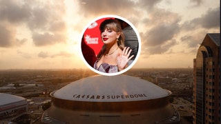 Giant Taylor Swift Bracelet On Caesars Superdome Has Saints Fans Losing Their Minds