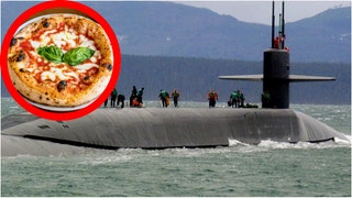 Is food on a Navy submarine good? Former submarine captain Rob Peters speaks with David Hookstead about what the food is like on a submarine. (Credit: Getty Images)