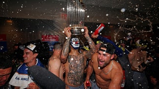 In World Series Victory Celebration, Kiké Hernandez Throws Shade At Noah Lyles: ‘Suck It’