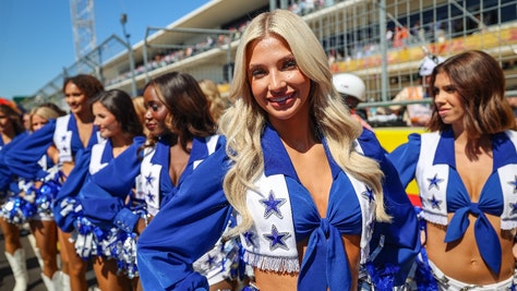 dallas cowboys cheerleaders united states grand prix at the circuit of the americas