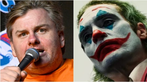 Tim Dillon destroys "Joker" Sequel. (CreditL Getty Images and Warner Bros. media site)