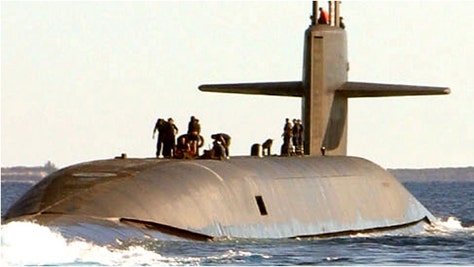 David Hookstead interviews Rob Peters about nuclear weapons and submarines. (Credit: Getty Images)