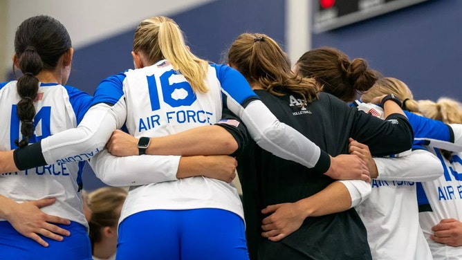 Air Force Academy officials prevented a fan from wearing a shirt that said, "Keep Women's Sports Female" during a match against San Jose State and transgender player Blaire Fleming.