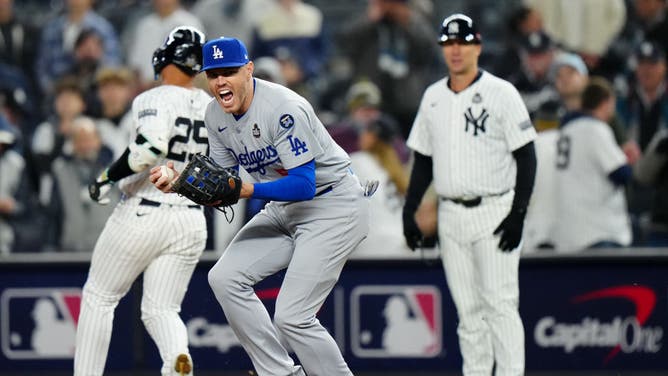 Dodgers Yankees world series fans