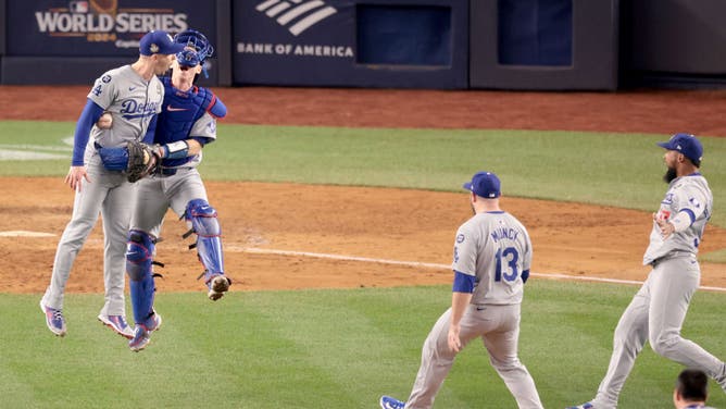 World Series Championship Dodgers Yankees Walker Buehler