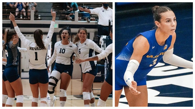 The University of Nevada and San Jose State University announced in a joint statement their scheduled women's volleyball match is being moved from Reno to San Jose. 