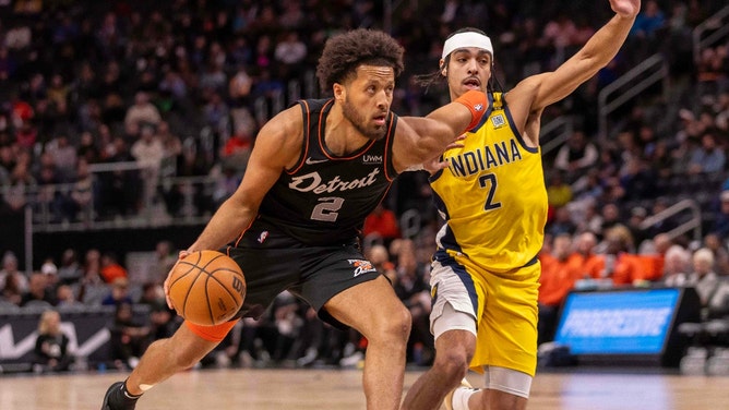 Detroit Pistons PG Cade Cunningham is my pick to win 2024-25 NBA Most Improved Player of the Year. (David Reginek-Imagn Images)