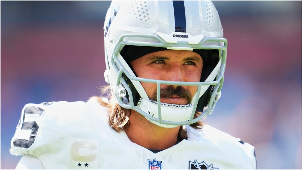 Las Vegas Raiders QB Gardner Minshew showed great maturity with the media after being benched. Watch a video of his reaction. (Credit: Getty Images)