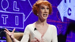 Kathy Griffin looks healthy in her latest unhinged video about Donald Trump.