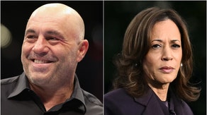 Joe Rogan says Kamala Harris and her people wanted to know if a potential podcast appearance would be edited. Watch a video of his comments. (Credit: Getty Images)