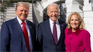 Donald Trump's photo with Jill and Joe Biden sets social media on fire. (Credit: White House photographer Adam Schultz/Public Domain/United States government https://www.flickr.com/photos/whitehouse/54137950023/)