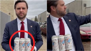 JD Vance goes viral with awesome beer video. (Credit: Screenshot/X Video https://x.com/JDVance/status/1853476540056543614)