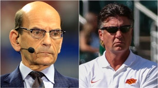 Paul Finebaum calls Mike Gundy a clown. (Credit: Getty Images)