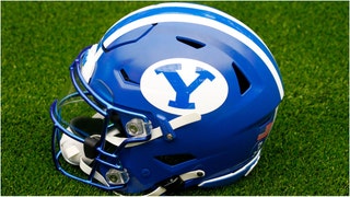 Police announced a person has been arrested after the BYU cheer coach was knocked out during a game against Utah. What are the details of the arrest? (Credit: Getty Images)