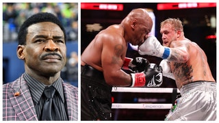 MICHAEL IRVIN JAKE PAUL MIKE TYSON