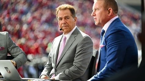 Nick Saban got caught on hot mic trashing the Penn State food selection on this morning's College GameDay. 