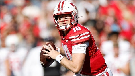 Wisconsin coach Luke Fickell announced a major update about Tyler Van Dyke's status. Will he return to the Badgers and get another year? What did Fickell say? (Credit: Getty Images)