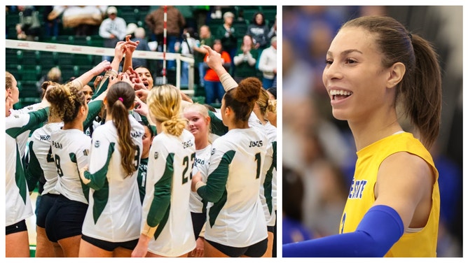 Colorado State defeated San Diego State on Saturday to advance to the Mountain West Women's Volleyball Championship final where they will face San Jose State and transgender player Blaire Fleming.