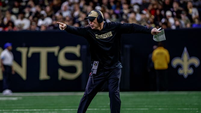 New Orleans Saints interim head coach Darren Rizzi earned a victory in his first game as an NFL head coach, and his postgame press conference was hilarious.