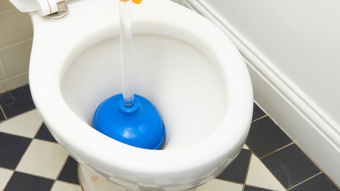 man's girlfriend broke up with him after he clogged a toilet at a birthday party