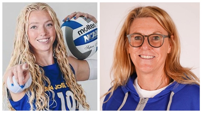 San Jose State volleyball co-captain Brooke Slusser told OutKick that she and her teammates are furious that the school suspended assistant coach Melissa Batie-Smoose.